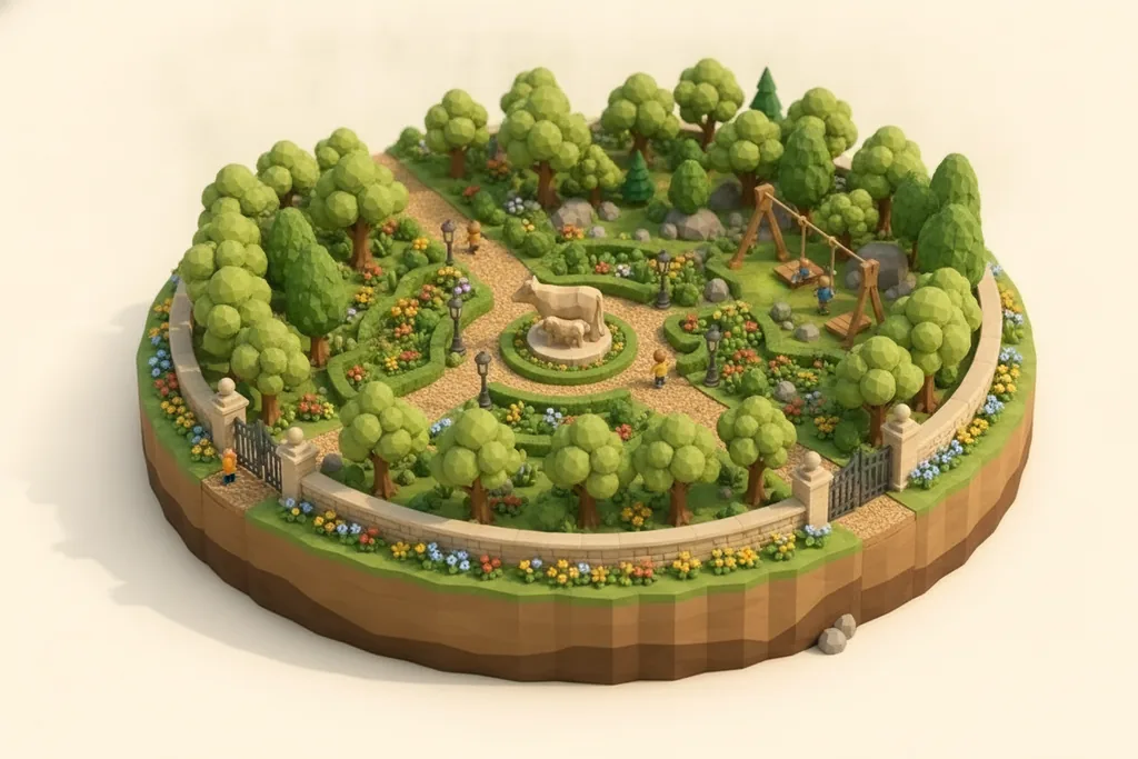Arley Hall & Gardens - kidzdays illustration
