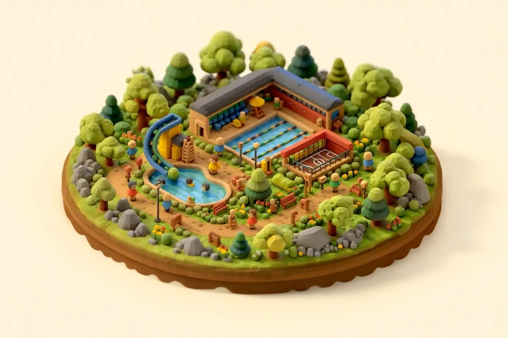 Bootle Leisure Centre - kidzdays illustration