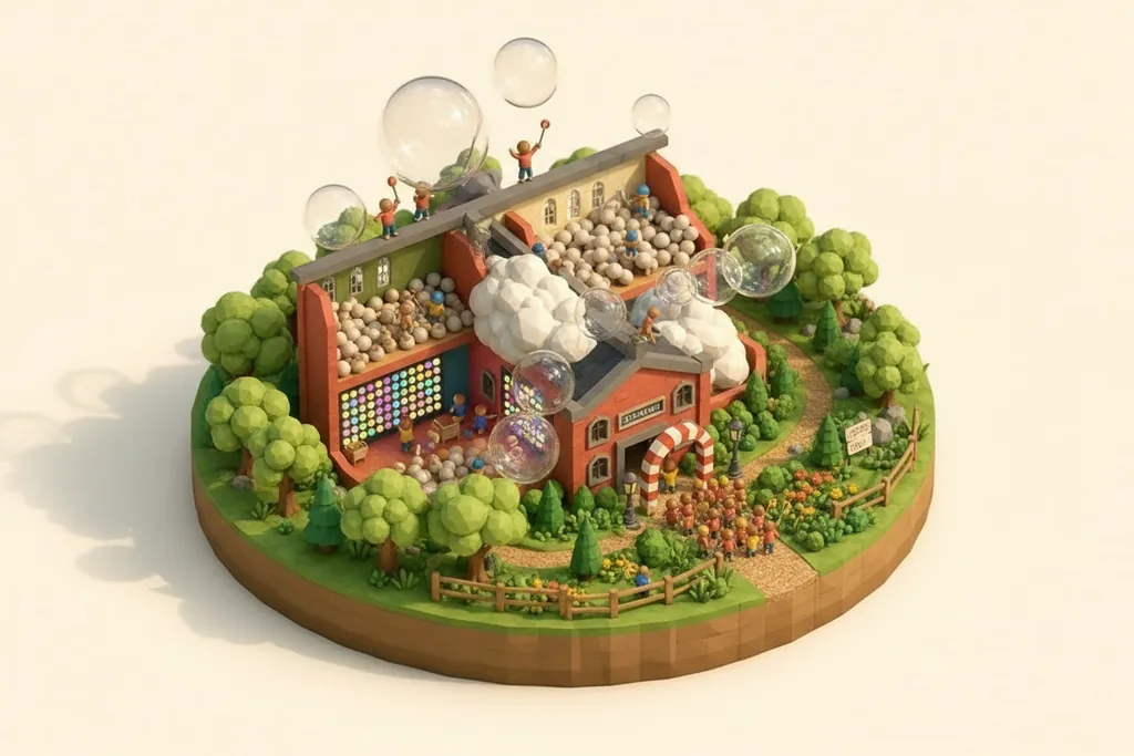 Bubble Planet Manchester - kidzdays illustration