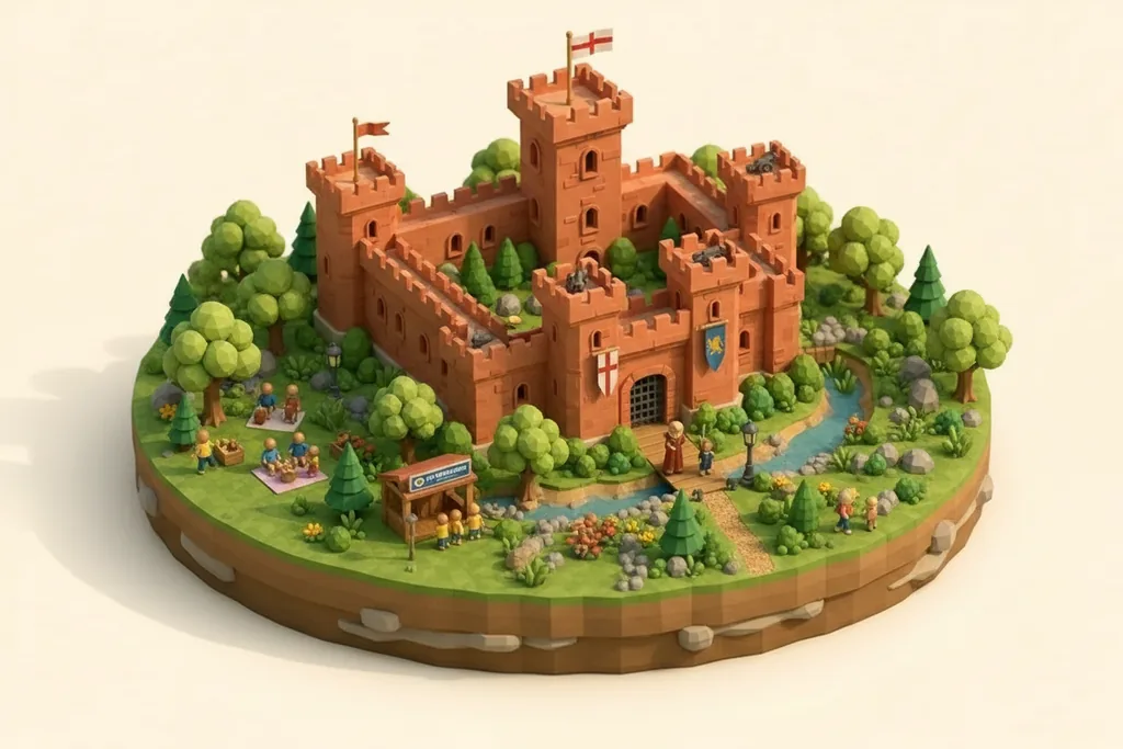 Carlisle Castle - kidzdays illustration
