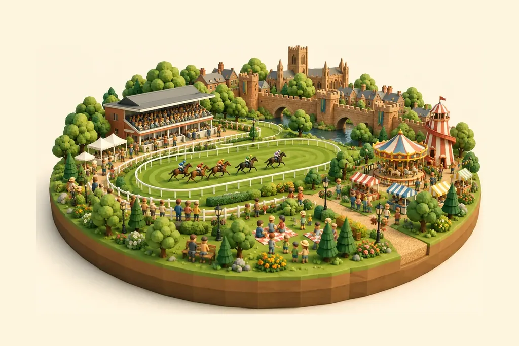 Illustration of Chester Racecourse