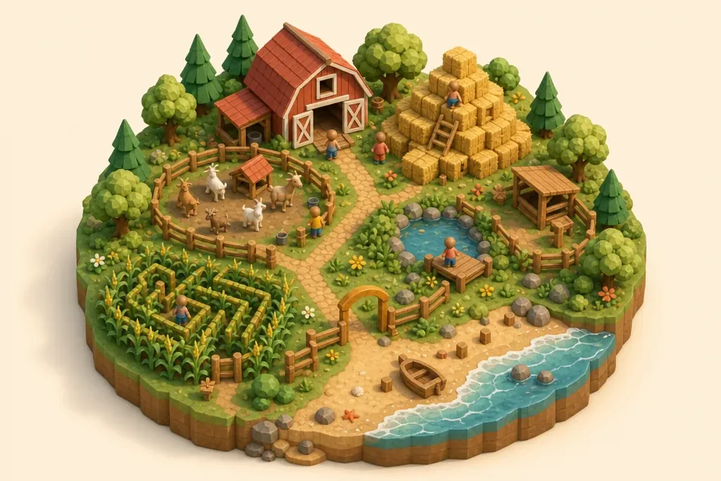 Church Farm - kidzdays illustration