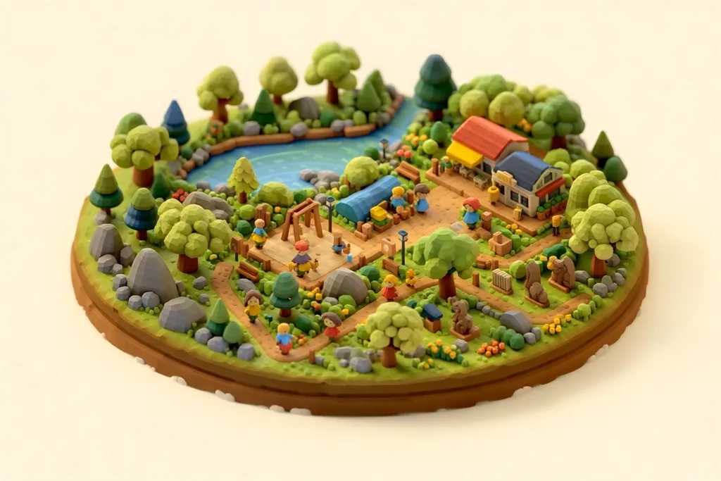 Clifton Country Park - kidzdays illustration