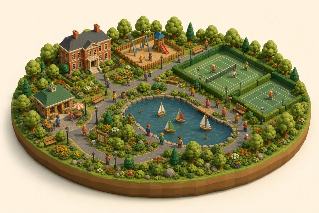 Coronation Park - kidzdays illustration