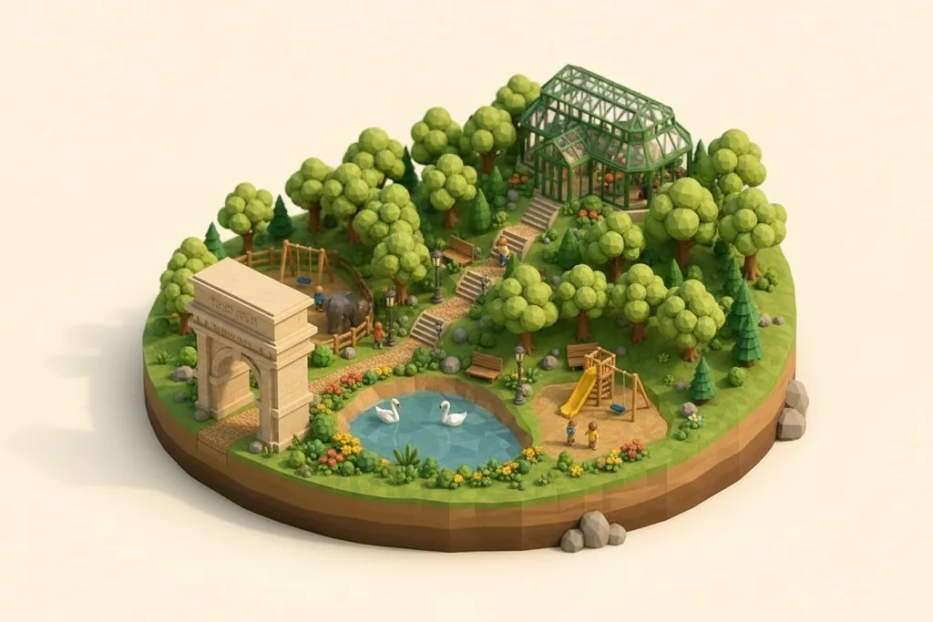 Corporation Park - kidzdays illustration