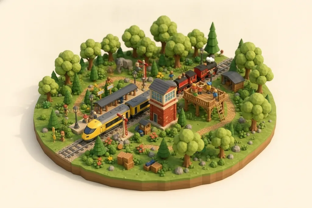 Crewe Heritage Centre - kidzdays illustration
