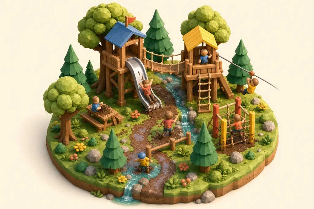 The Crocky Trail - kidzdays illustration