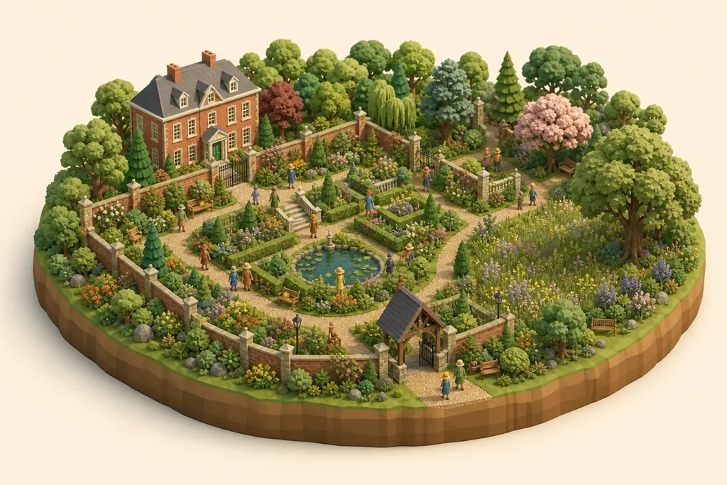 Denzell Gardens - kidzdays illustration