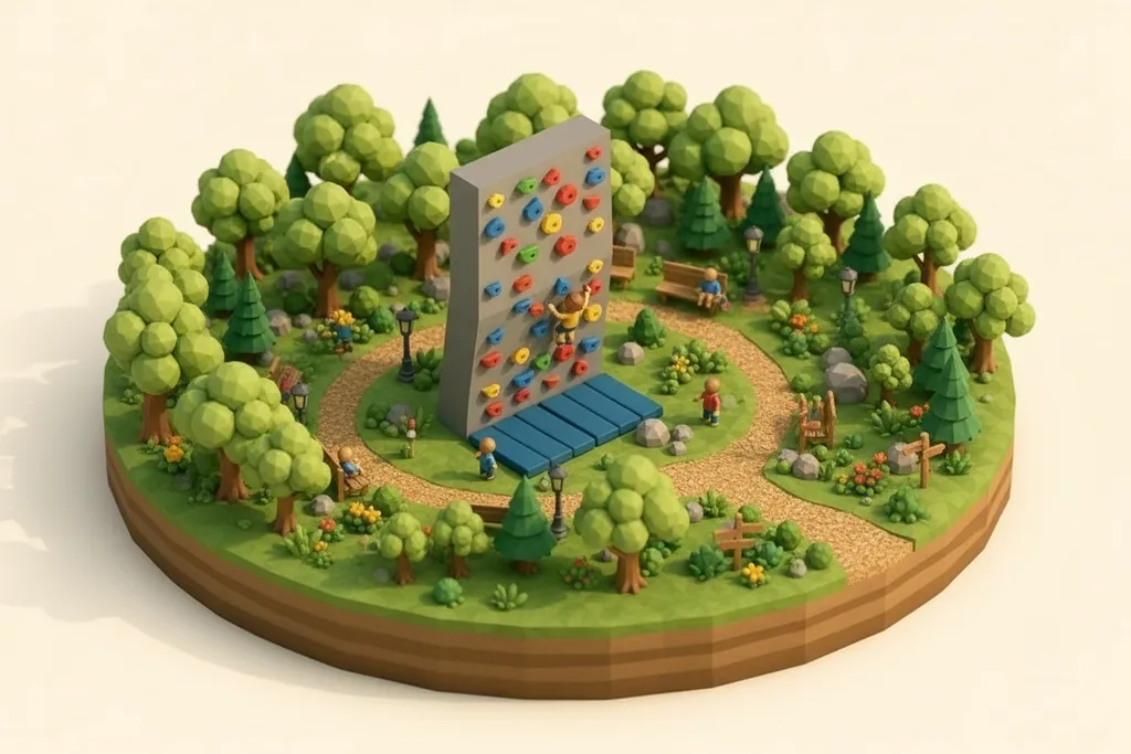 Depot Climbing Manchester - kidzdays illustration