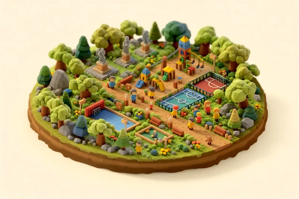 Illustration of Derby Park