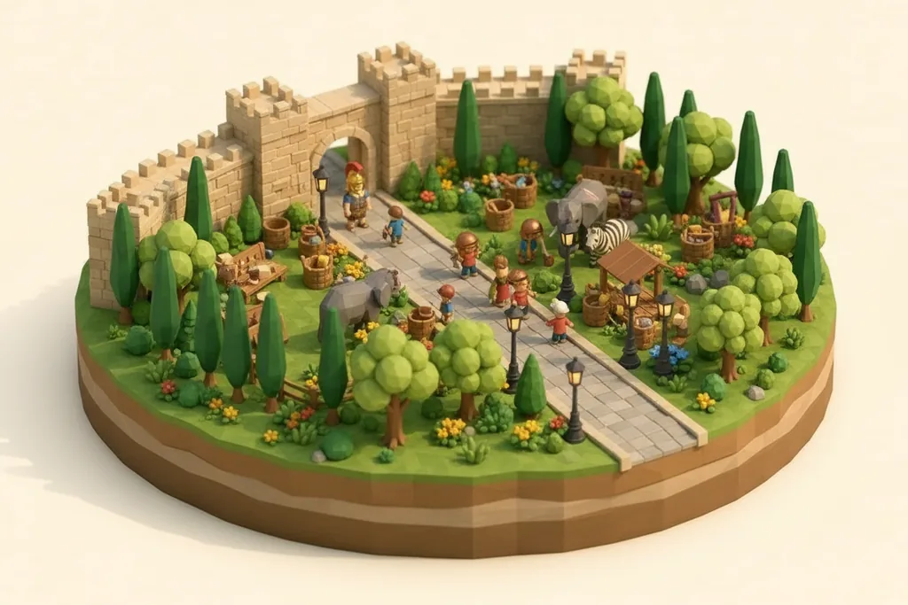 Deva Roman Experience - kidzdays illustration