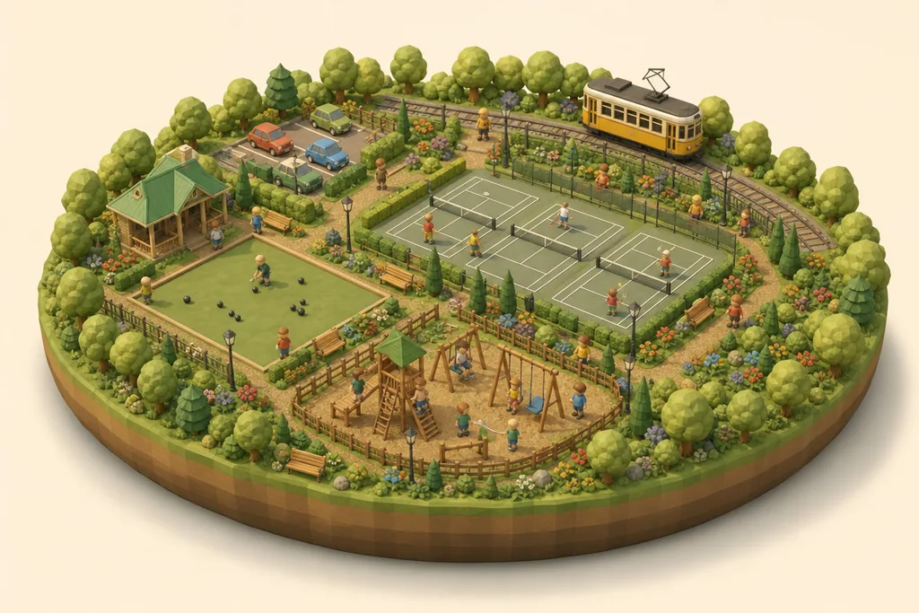 Dunwood Park - kidzdays illustration