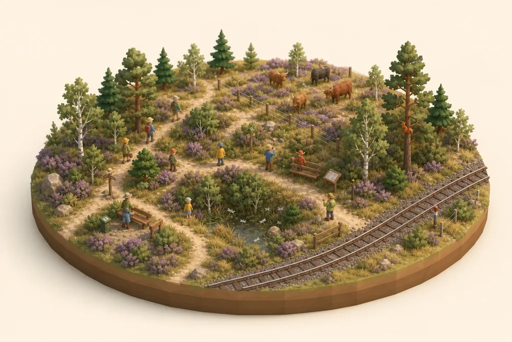 Freshfield Dune Heath - kidzdays illustration