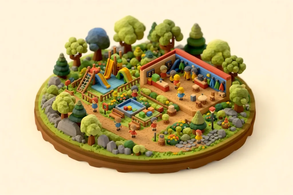 Giggles Play and Adventure - kidzdays illustration