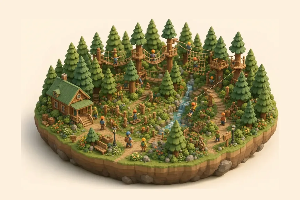 Illustration of Go Ape Grizedale