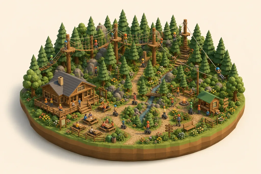 Illustration of Go Ape Whinlatter