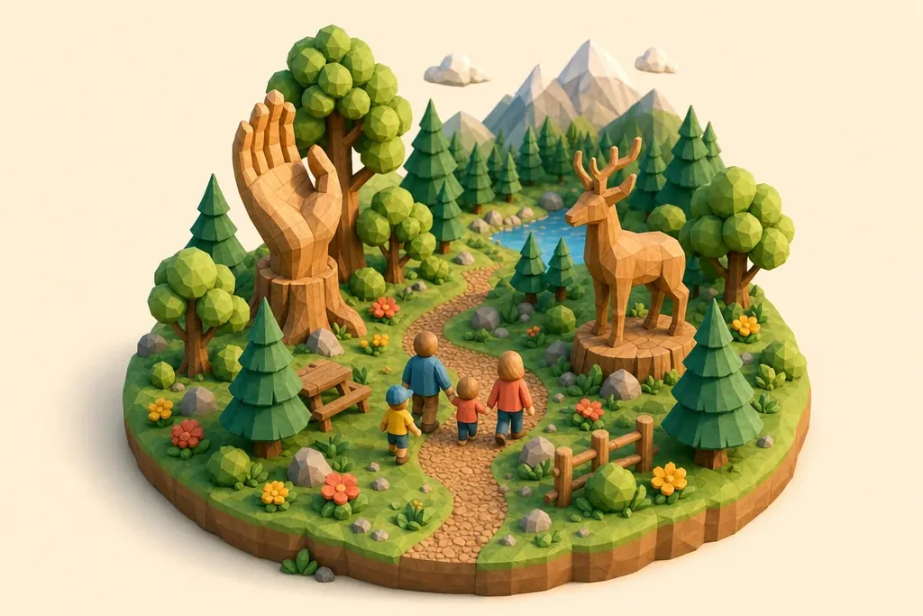 Grizedale Forest - kidzdays illustration