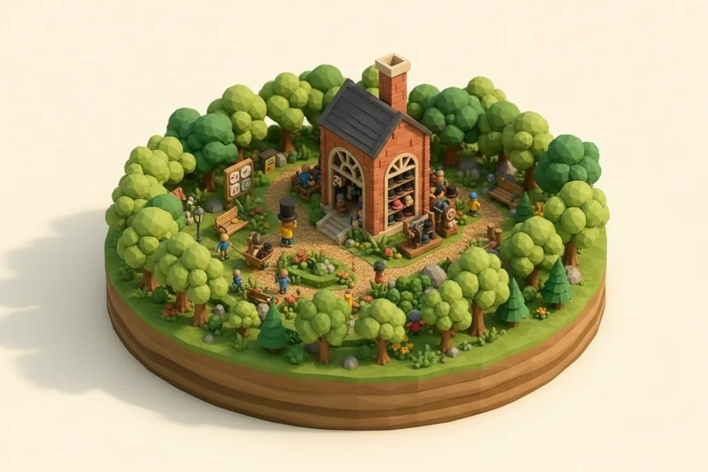 Hat Works Museum - kidzdays illustration