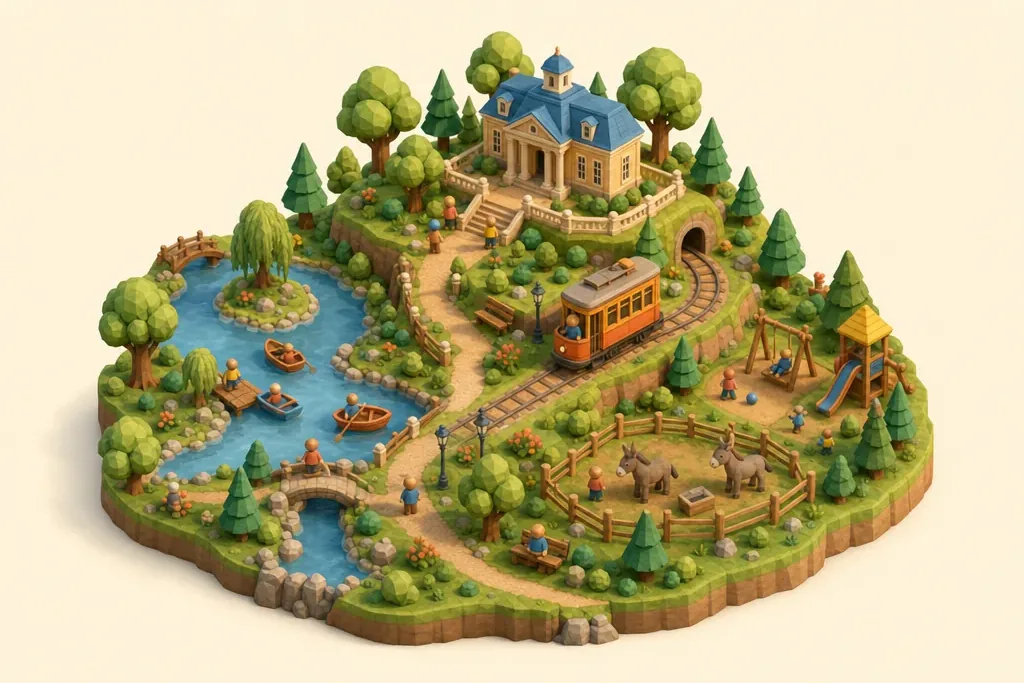 Heaton Park - kidzdays illustration
