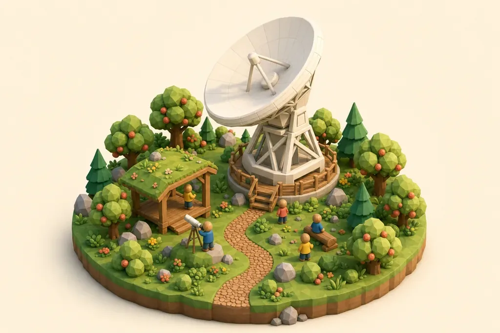 Jodrell Bank Discovery Centre - kidzdays illustration