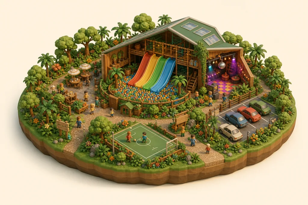 Jungle Mayhem - kidzdays illustration