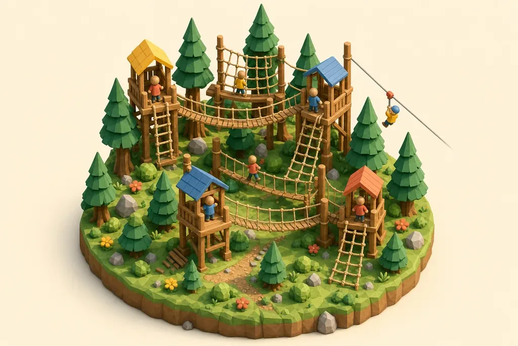 Jungle Parc - kidzdays illustration
