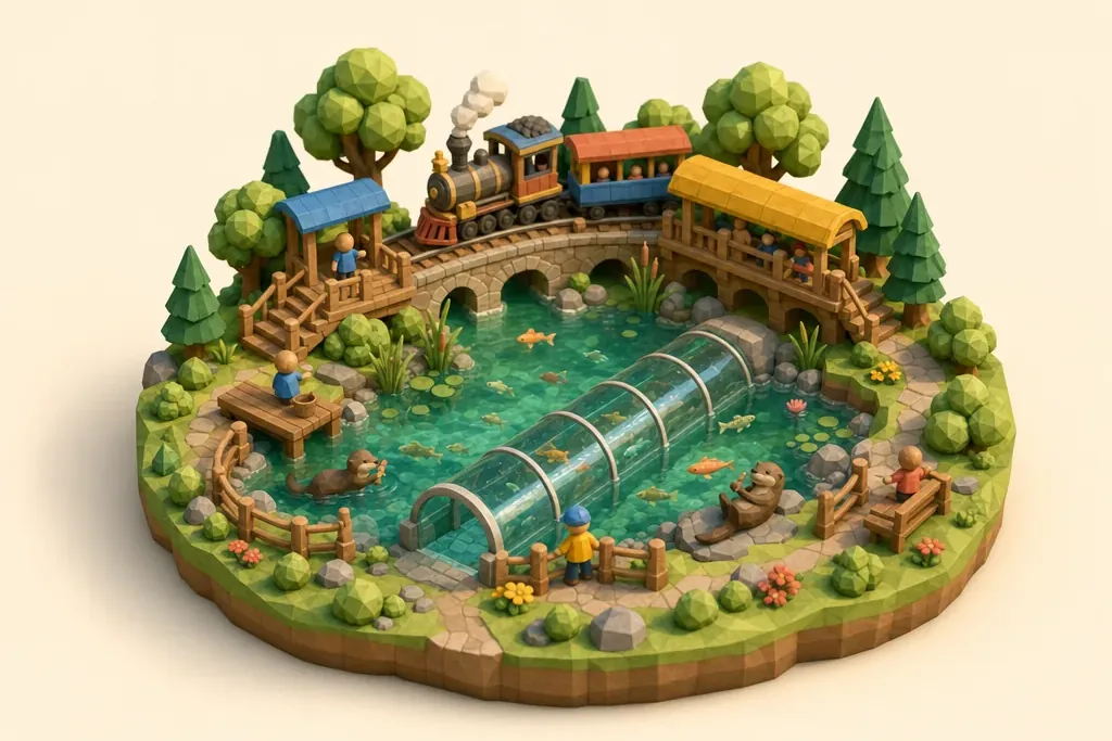 Lakes Aquarium - kidzdays illustration
