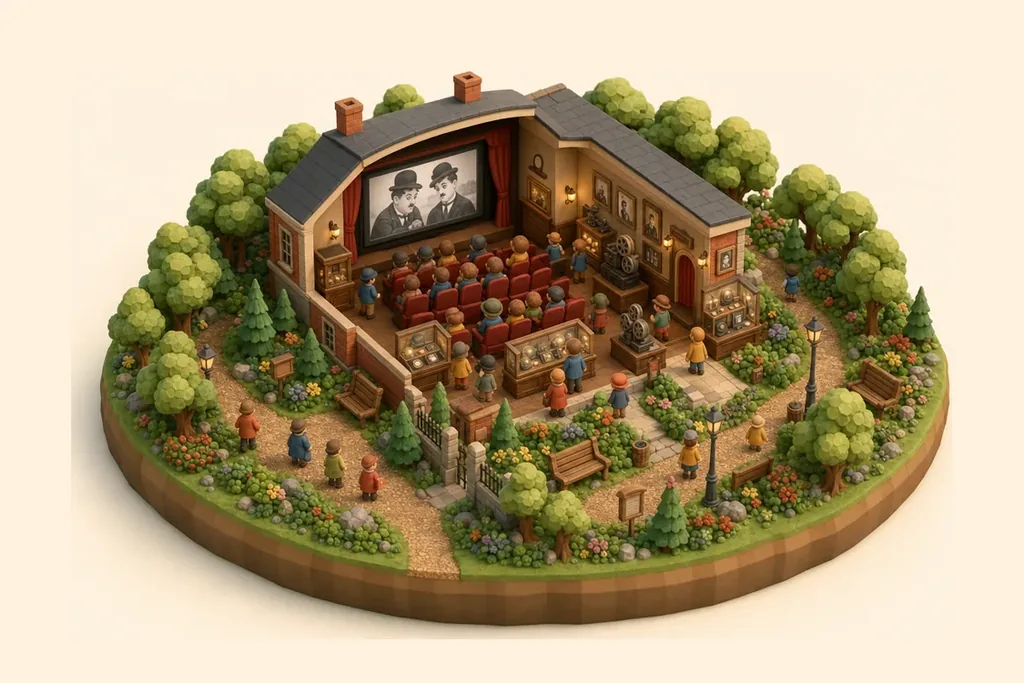 Laurel & Hardy Museum - kidzdays illustration