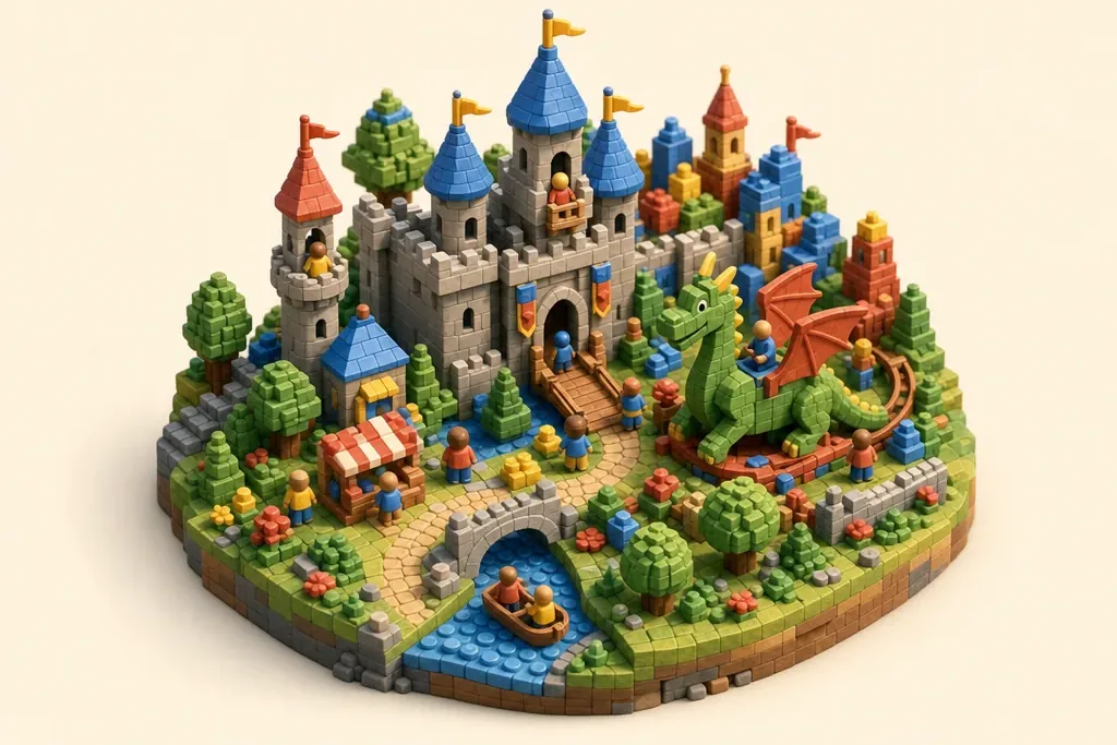 Legoland Discovery Centre - kidzdays illustration