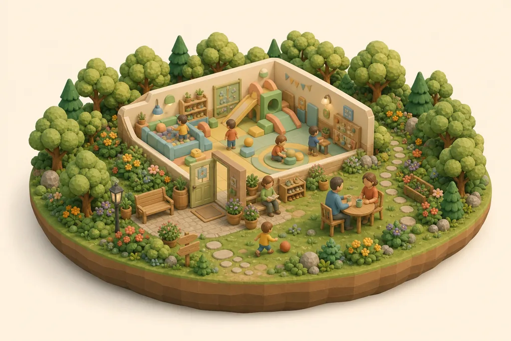 Little Luxe Soft Play - kidzdays illustration