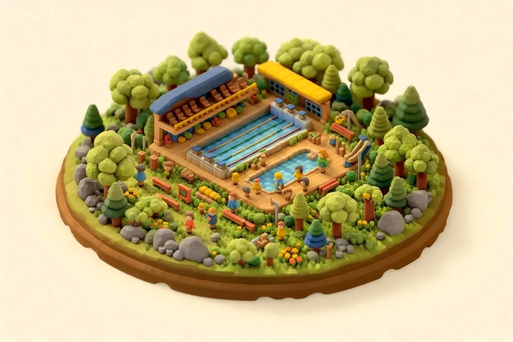 Illustration of Liverpool Aquatics Centre