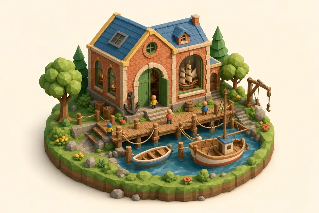 Merseyside Maritime Museum - kidzdays illustration
