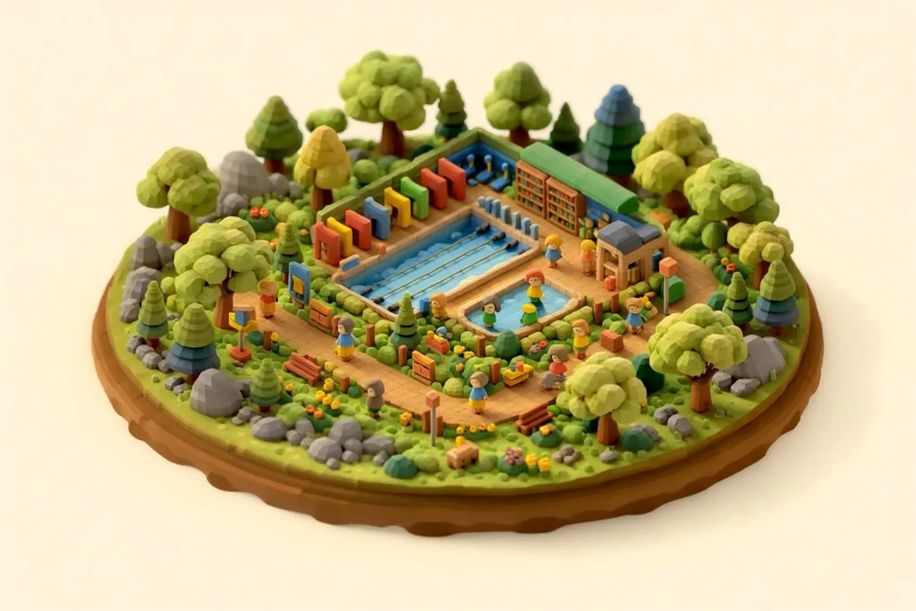 Meadows Leisure Centre - kidzdays illustration