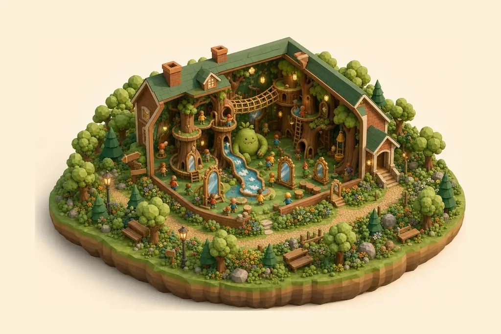 Illustration of Minty Land at Brockhole