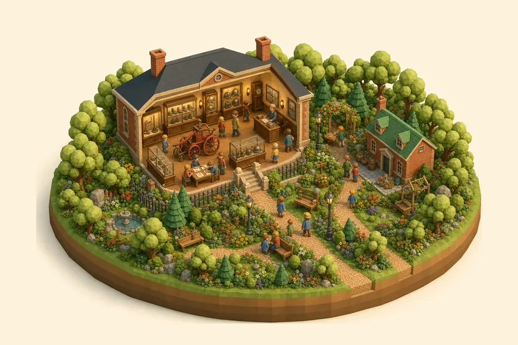 Nantwich Museum - kidzdays illustration