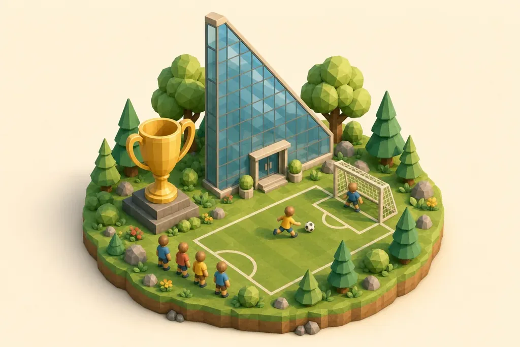 National Football Museum - kidzdays illustration