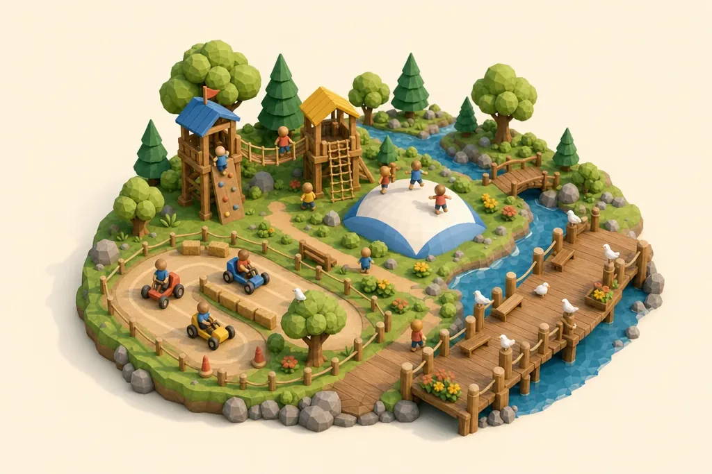 Otterspool Adventure - kidzdays illustration