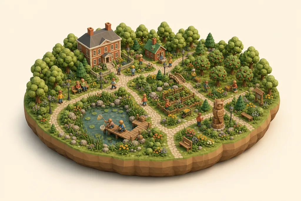 Paradise Park, Leyland - kidzdays illustration