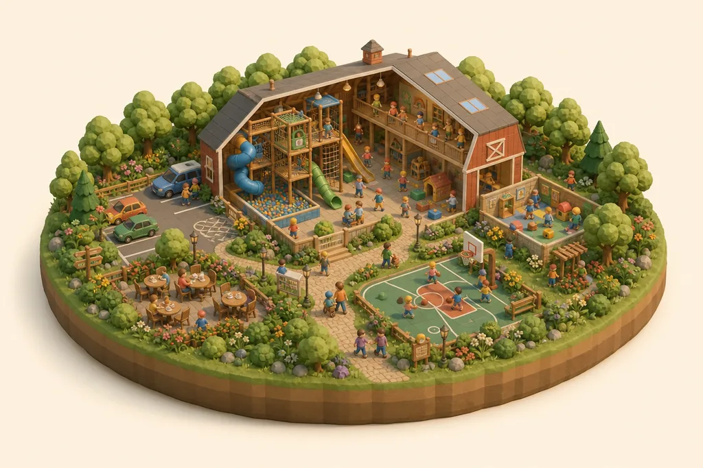 Playtopia - kidzdays illustration