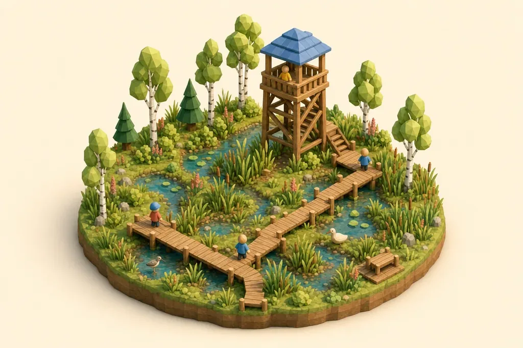 Risley Moss - kidzdays illustration