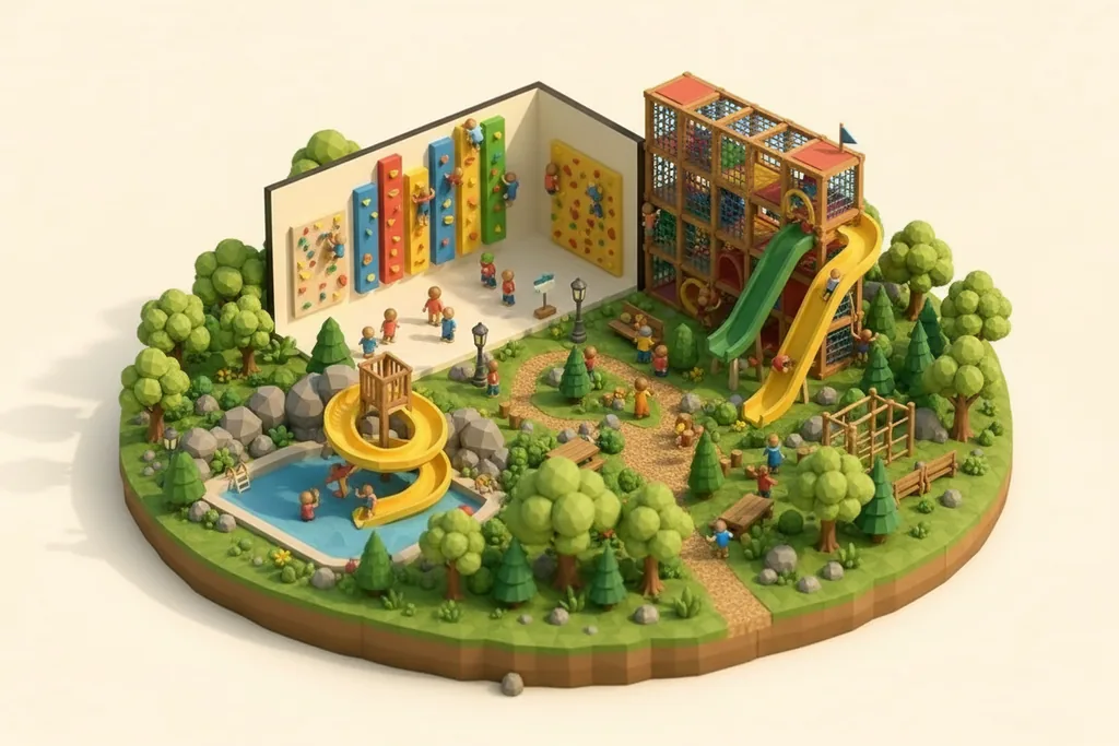 Salt Ayre Leisure Centre - kidzdays illustration