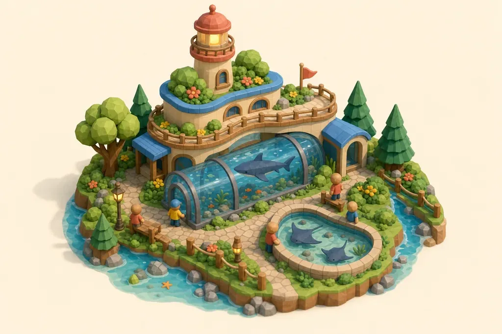 Sea Life Manchester - kidzdays illustration