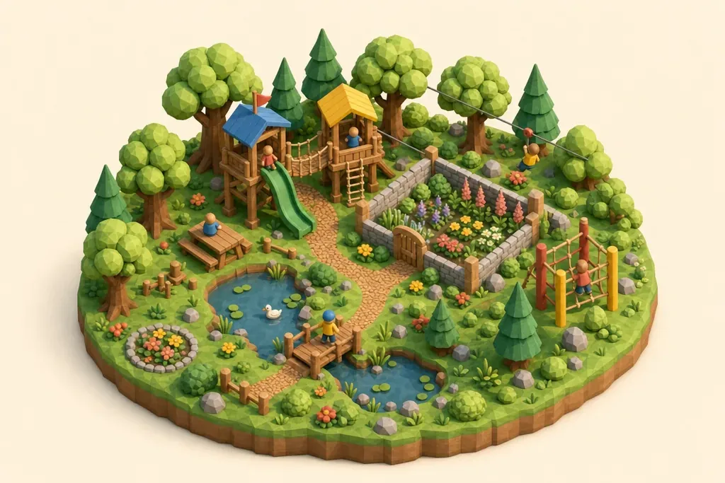 Sherdley Park - kidzdays illustration