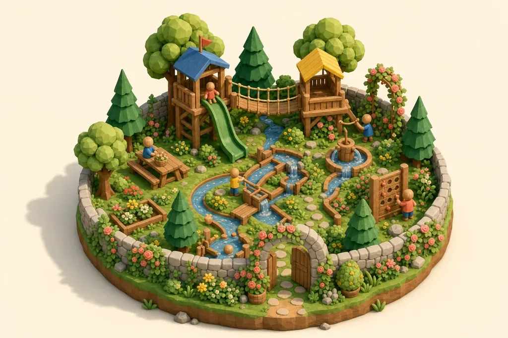 Summer of Play, Hare Hill - kidzdays illustration