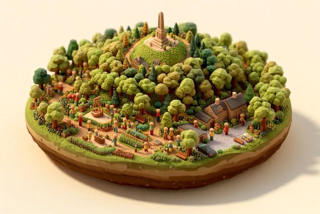 Tandle Hill Country Park - kidzdays illustration