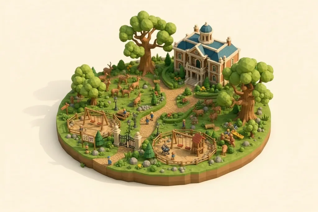 Tatton Park - kidzdays illustration