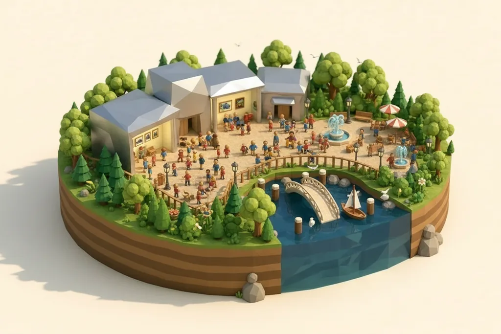 The Lowry - kidzdays illustration