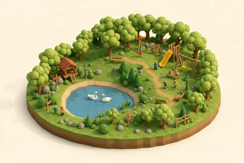 Three Sisters Recreation Area - kidzdays illustration