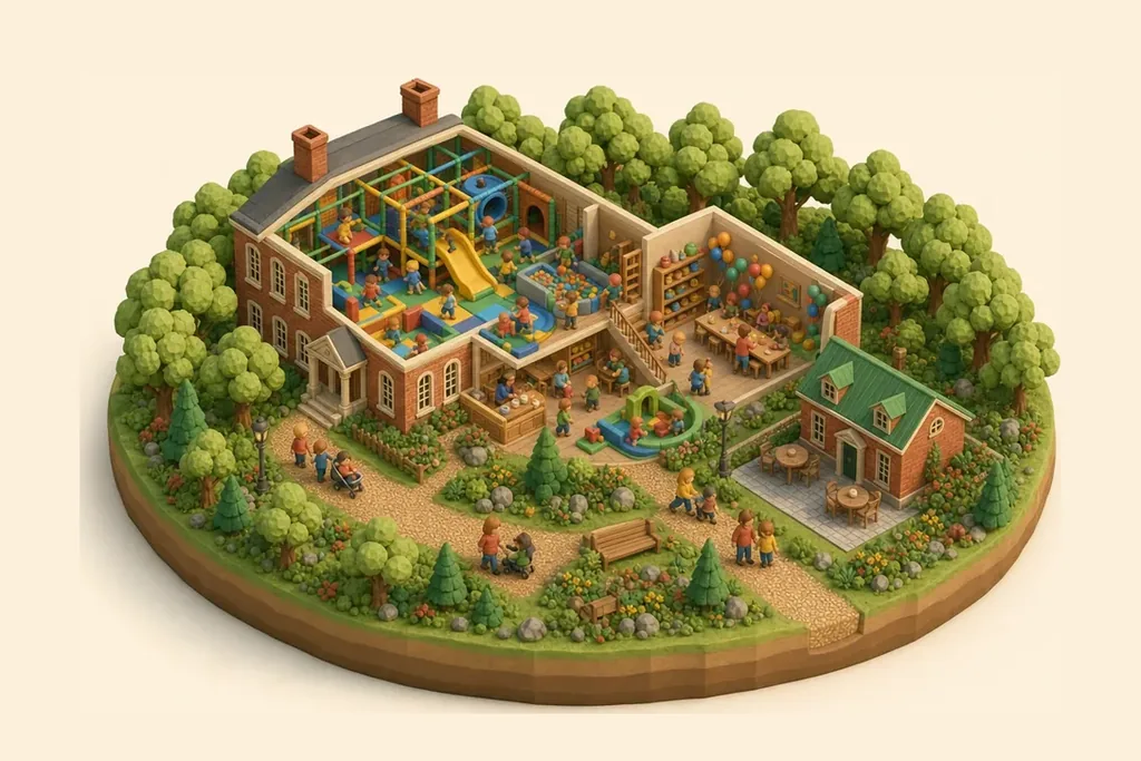 UA Play Crewe - kidzdays illustration