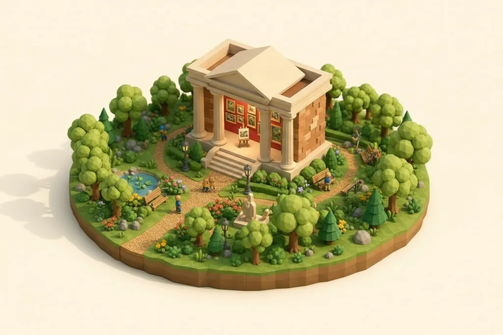 Walker Art Gallery - kidzdays illustration
